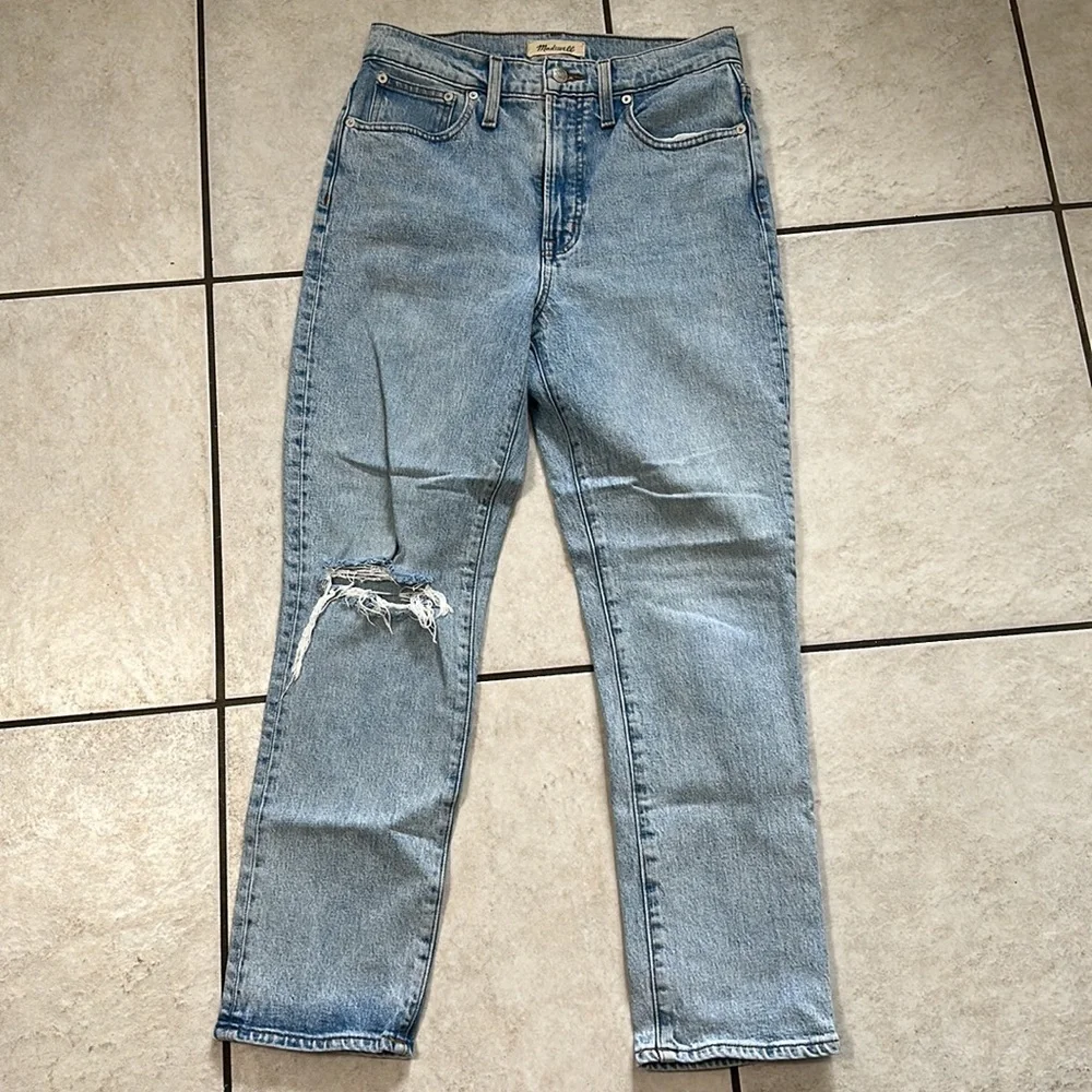 Madewell The Perfect Vintage Crop Jean in Sudbury‎ Wash